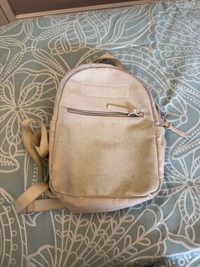 Gymshark Beige Mini Backpack